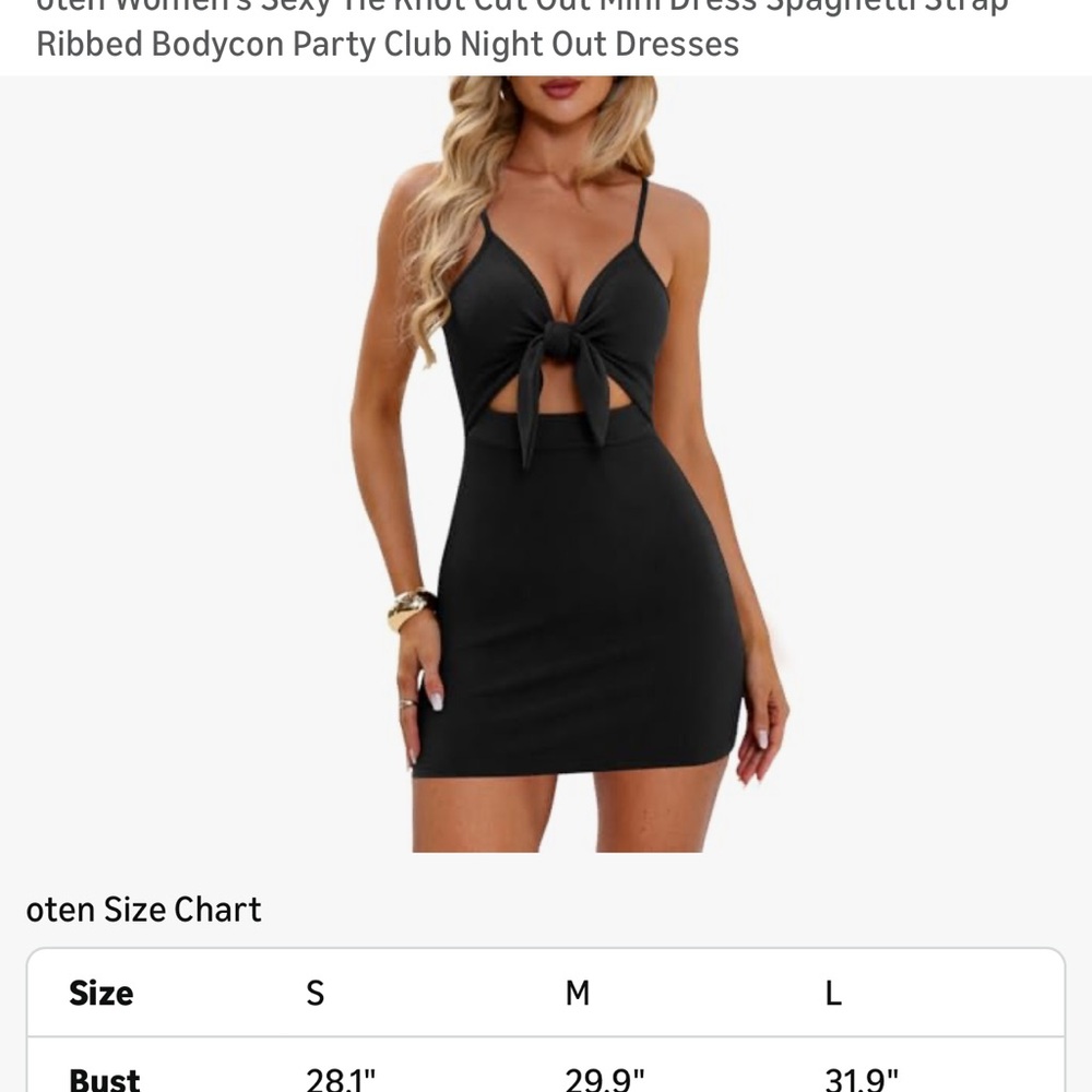 Women's Blue Cut Out Mini Dress